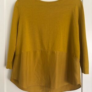 COS Mustard Yellow Blouse